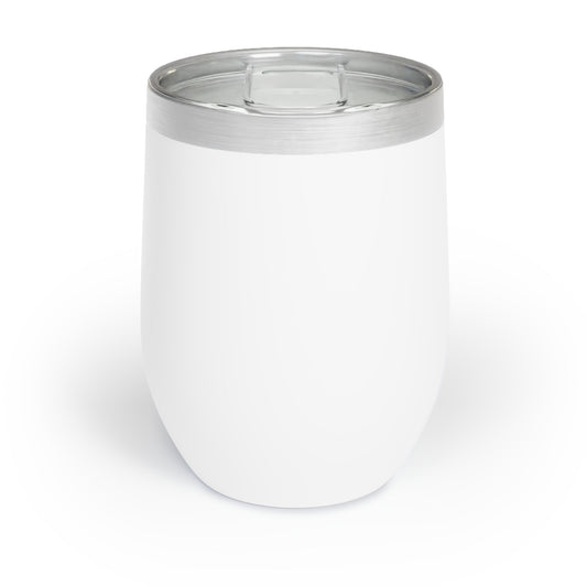 Chill Wine Tumbler with Choose Happiness Design, Insulated Drinkware, Wine Lover Gift, Happy Hour Essential, Summer Vibe Mug