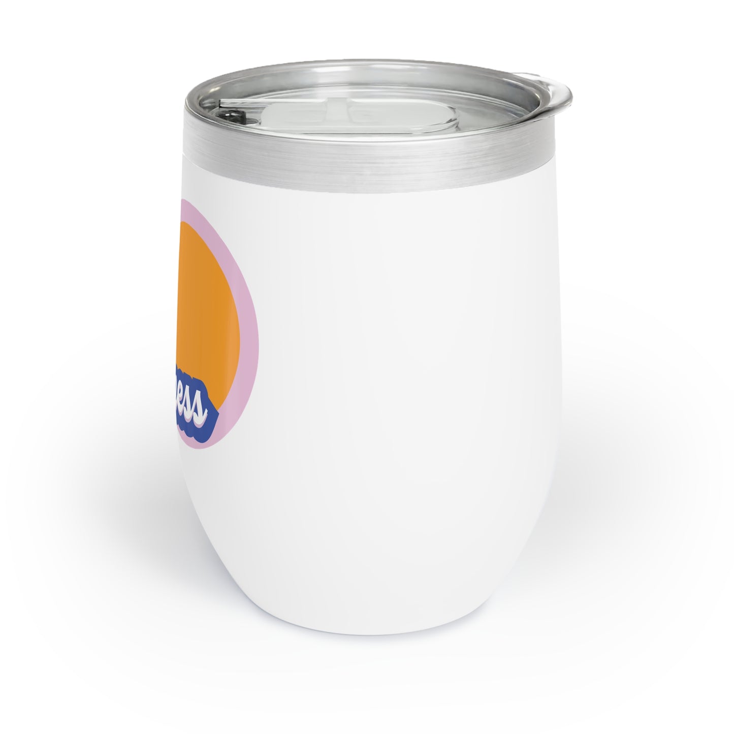 Chill Wine Tumbler with Choose Happiness Design, Insulated Drinkware, Wine Lover Gift, Happy Hour Essential, Summer Vibe Mug